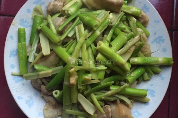 竹笋小炒肉的做法图解4