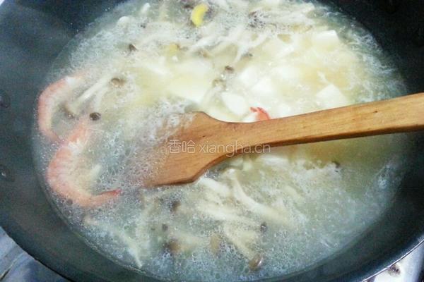 三鲜豆腐羹的做法图解8
