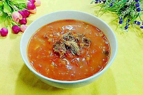 番茄炖牛腩的做法图解14