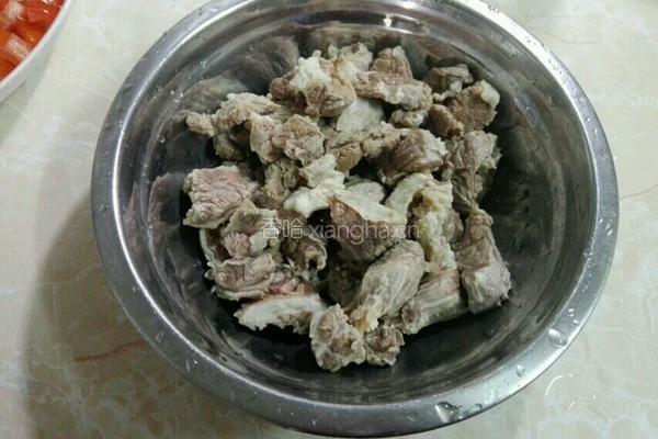 番茄炖牛腩的做法图解6