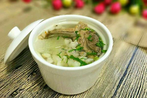 薏米冬瓜排骨汤的做法图解11