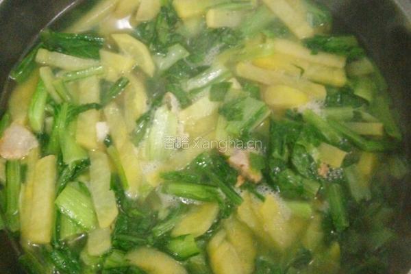 小白菜炖土豆的做法图解7
