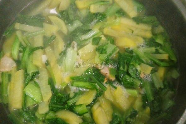 小白菜炖土豆的做法图解8