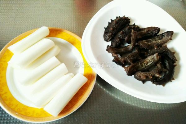 葱烧海参的做法图解3