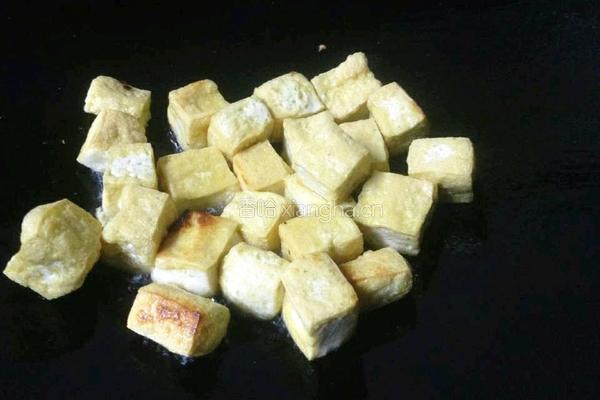 肉末香菇豆腐的做法图解4