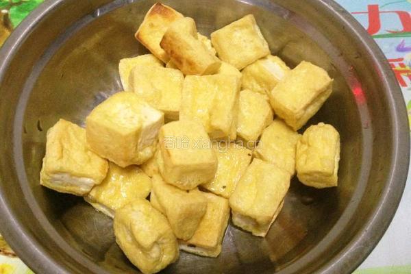 肉末香菇豆腐的做法图解5