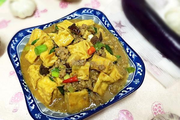 肉末香菇豆腐的做法图解13