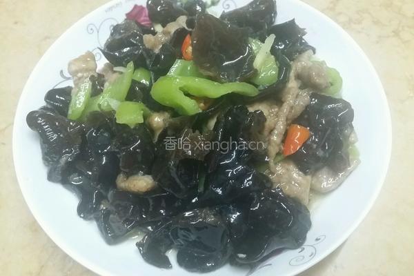 家常木耳肉片的做法图解5