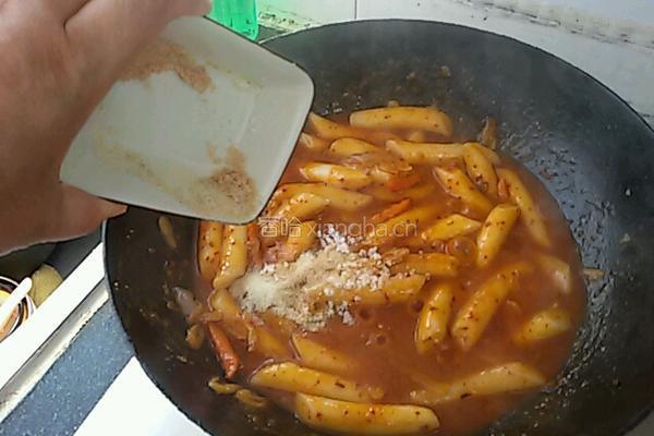 韩国辣炒年糕的做法图解10