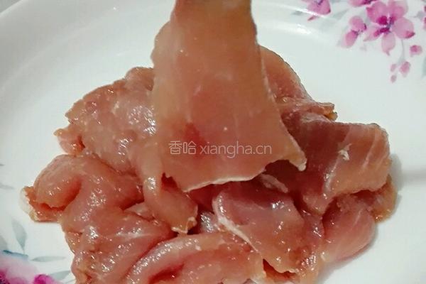 香菇肉片的做法图解1