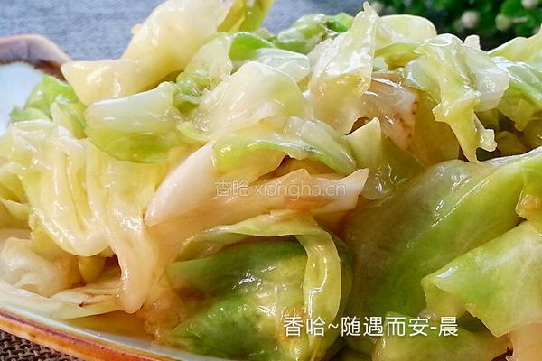 炝炒圆白菜的做法图解13