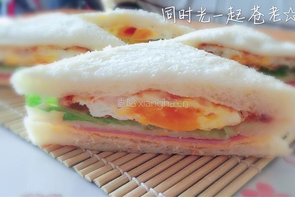 芝士火腿三明治的做法图解12