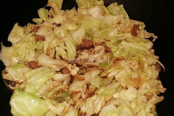 白菜炖豆腐的做法图解6