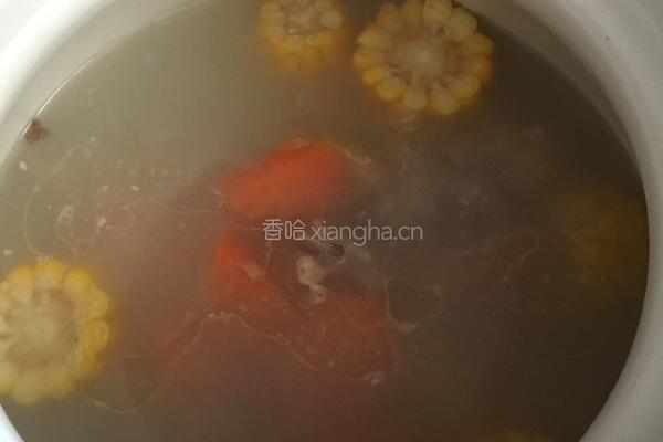 玉米山药排骨汤的做法图解6