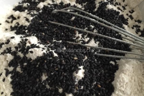 芝麻消化饼干的做法图解1