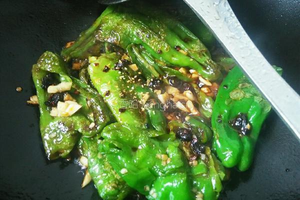 豆豉青椒的做法图解7