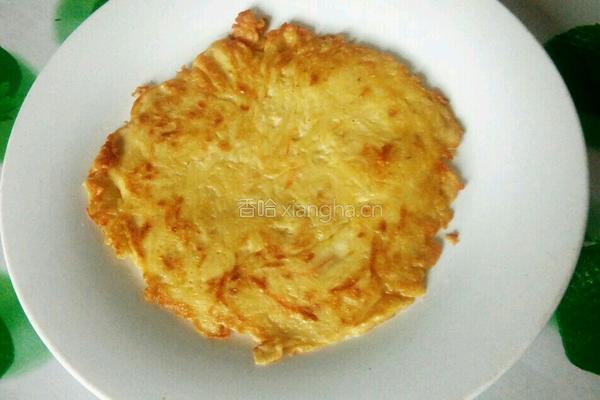 鸡蛋土豆丝饼的做法图解6