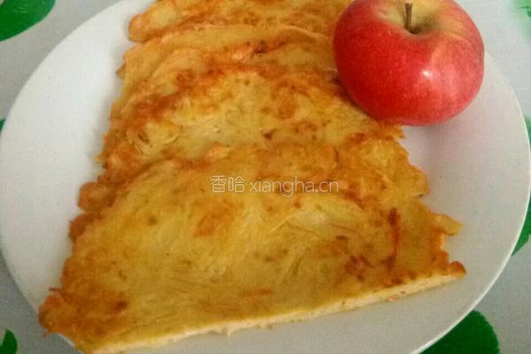 鸡蛋土豆丝饼的做法图解7