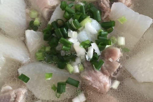 白萝卜排骨汤的做法图解6