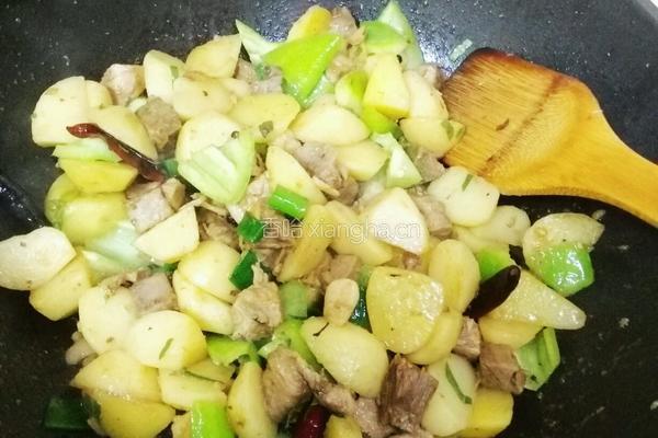 土豆烧肉的做法图解7