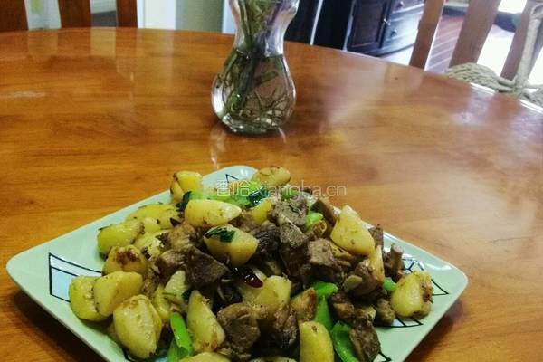 土豆烧肉的做法图解8