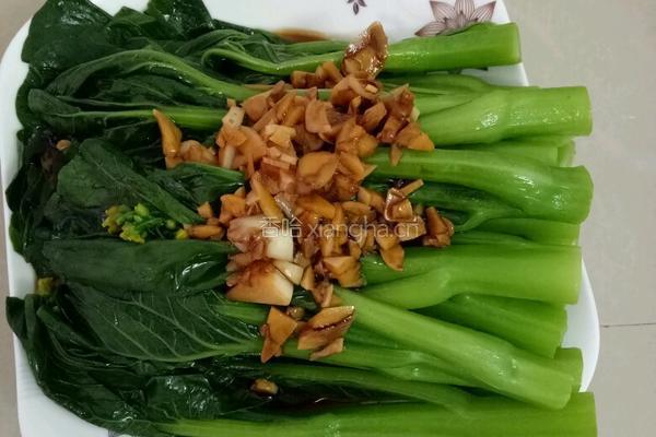 白灼广东菜心的做法图解8