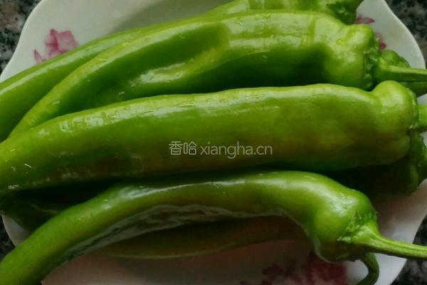 虎皮尖椒酿肉的做法图解4