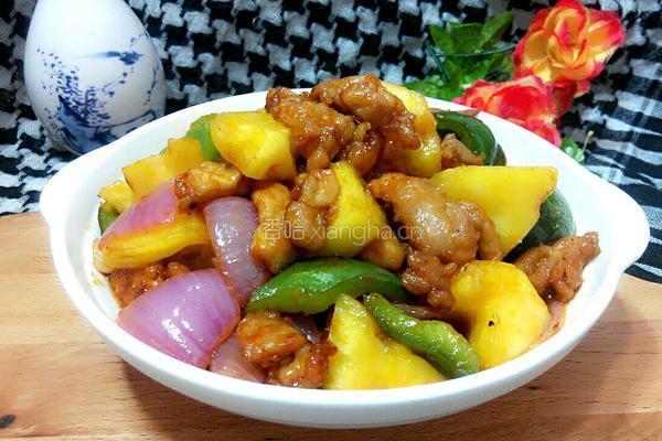 菠萝鸡片的做法图解13