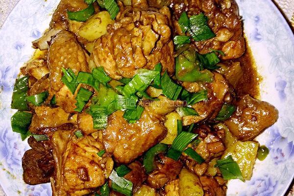 土豆炖土鸡的做法图解10
