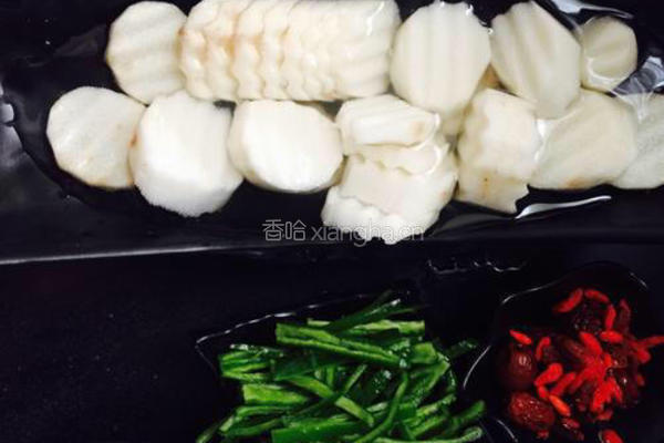 清炒山药的做法图解3