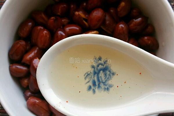 陈醋菠菜花生米的做法图解8