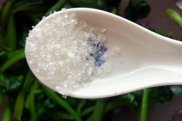 陈醋菠菜花生米的做法图解10