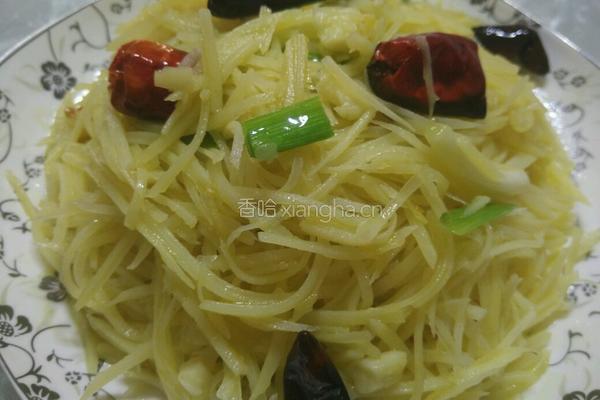 炝炒土豆丝的做法图解4