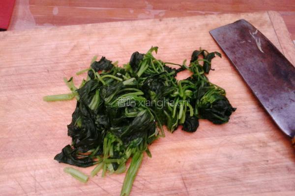 芝麻拌菠菜的做法图解5