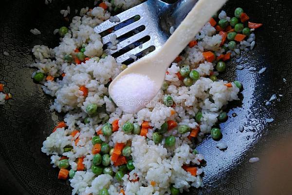 咖喱蛋炒饭的做法图解13