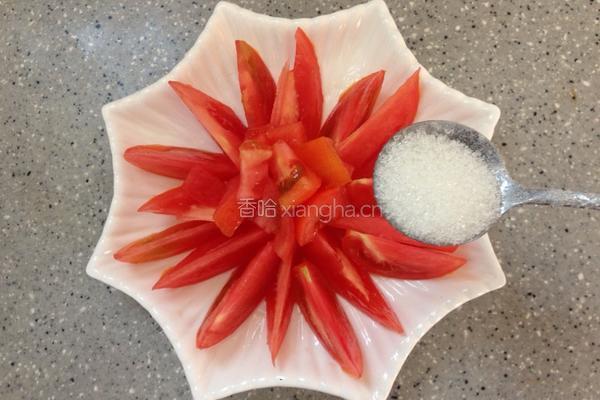 凉拌西红柿的做法图解3