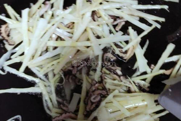 竹笋炒肉丝的做法图解17