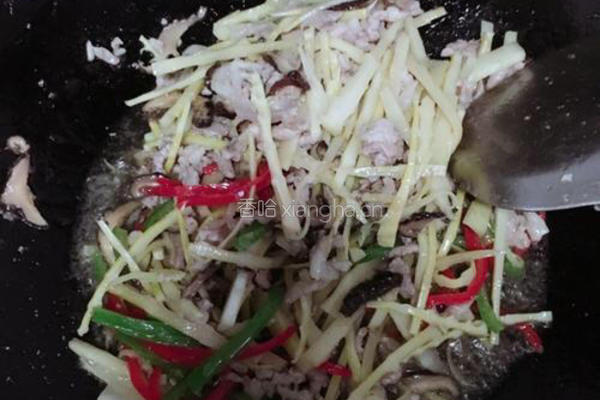 竹笋炒肉丝的做法图解19