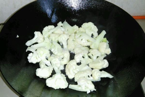 干锅菜花的做法图解2