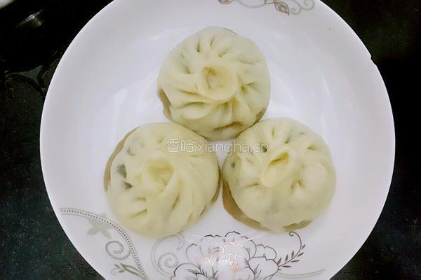 槐花包子的做法图解3