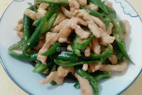 尖椒小炒肉的做法图解8