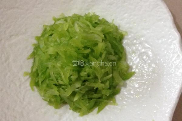 凉拌莴苣的做法图解6