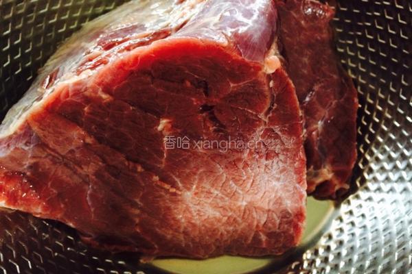 豆豉牛肉酱的做法图解1
