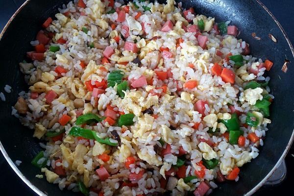 黄金蛋炒饭的做法图解10