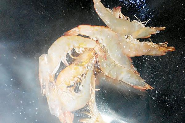 红烧大虾的做法图解4