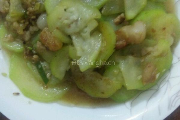 肉末炒西葫芦的做法图解4