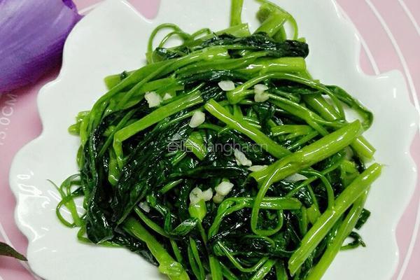 炒空心菜的做法图解10