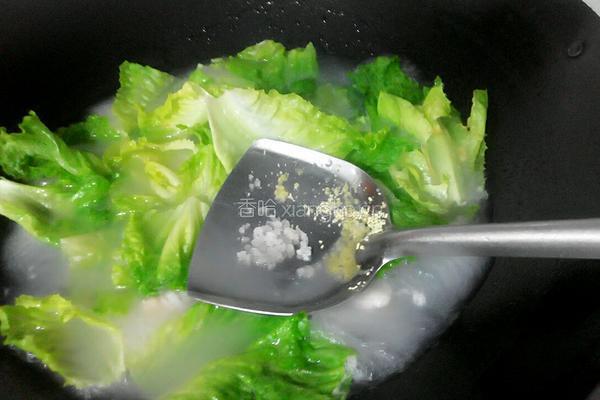 青菜汤的做法图解9