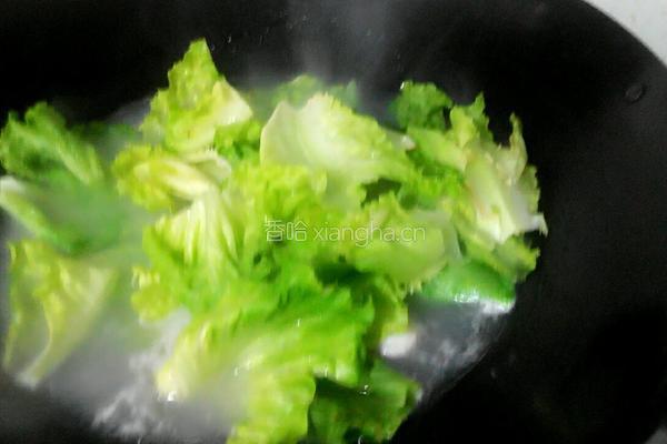 青菜汤的做法图解8