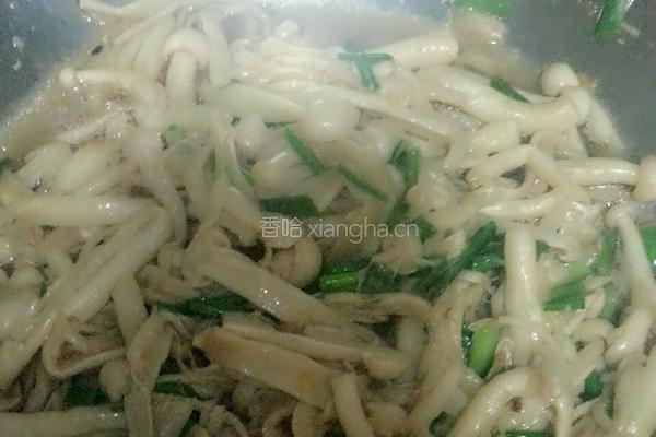 耗油海鲜菇的做法图解6